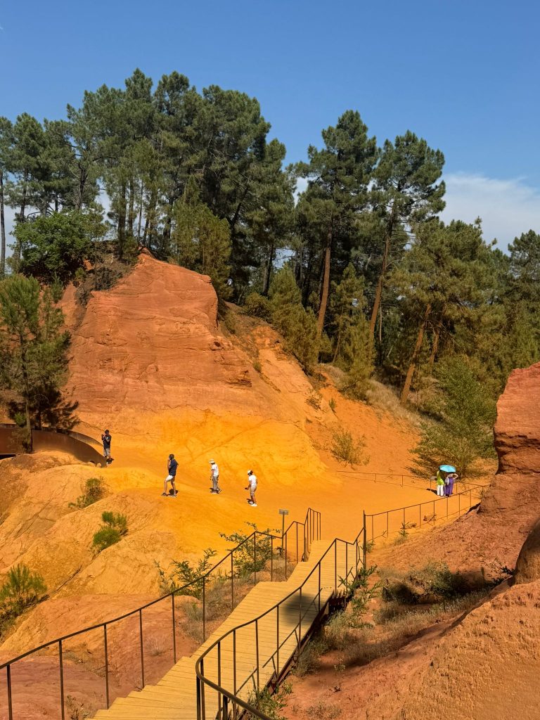 sentier des ocres roussillon