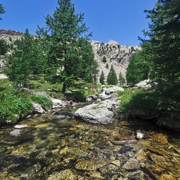 parc du mercantour lac de trécolpas