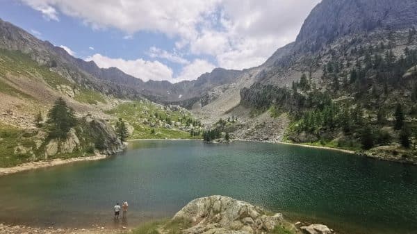 parc du mercantour lac de trécolpas