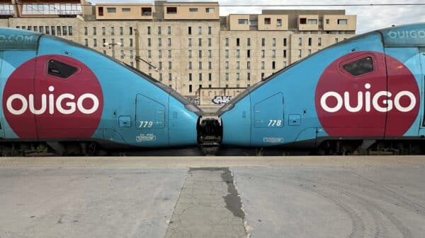 nice paris ouigo train