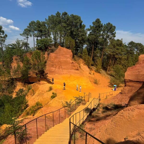 sentier des ocres roussillon luberon provence