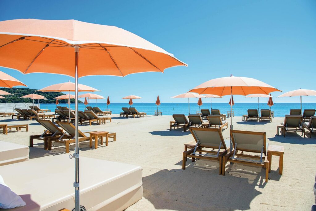 plage privée l'orangerie pampelonne ramatuelle