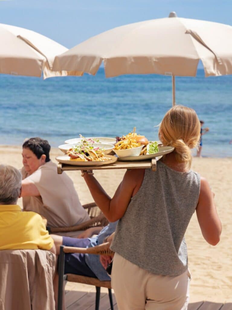 plage privée lavandou