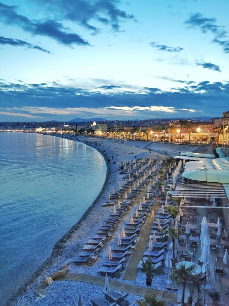 plage privée à nice