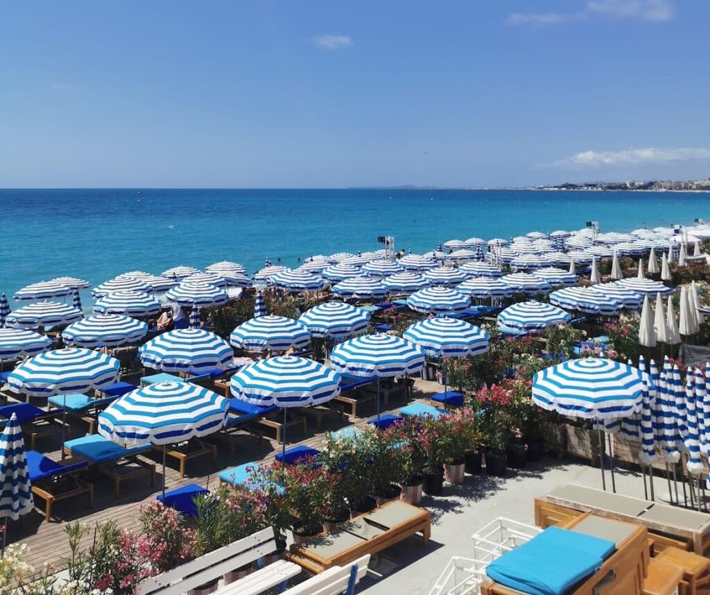plage privée nice
